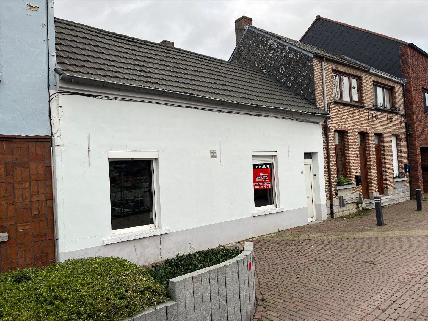 Bescheiden woning met 1 slaapkamer, gesloten terras en tuinberging in hartje Geel! 