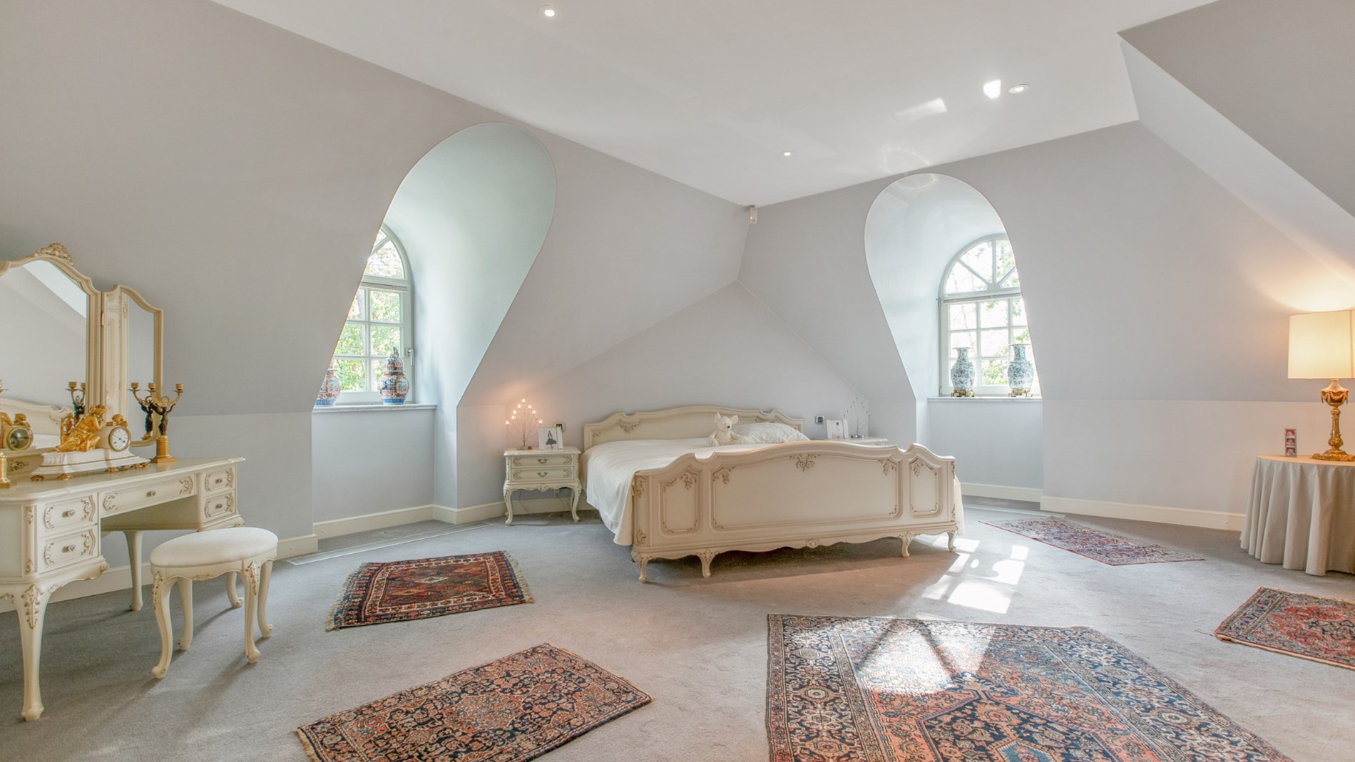 Drie extra ruime slaapkamers