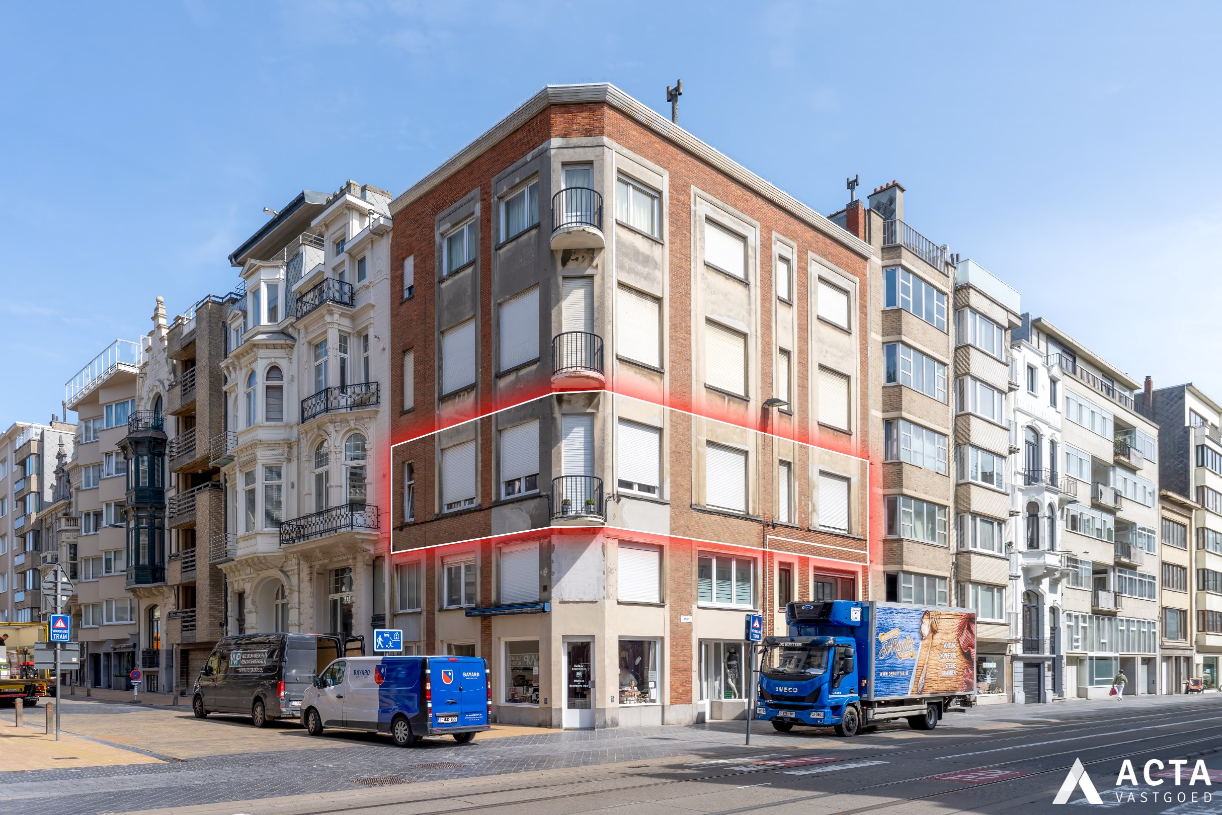 Centraal gelegen appartement met drie slaapkamers nabij Albert I Promenade 