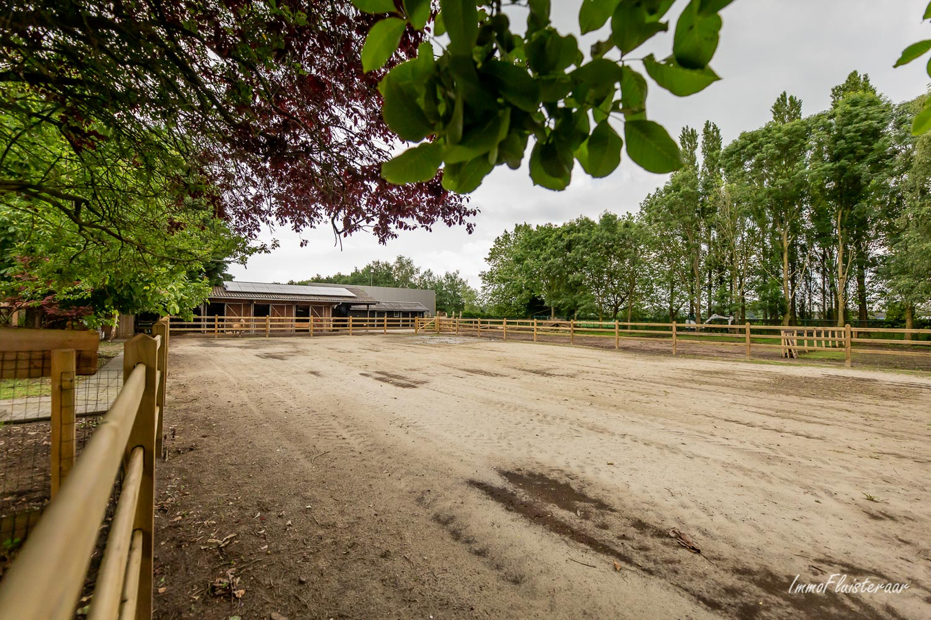 Prachtige villa in landelijk kader met stalgebouw en aanpalend grasland op 8.862m&#178;. 