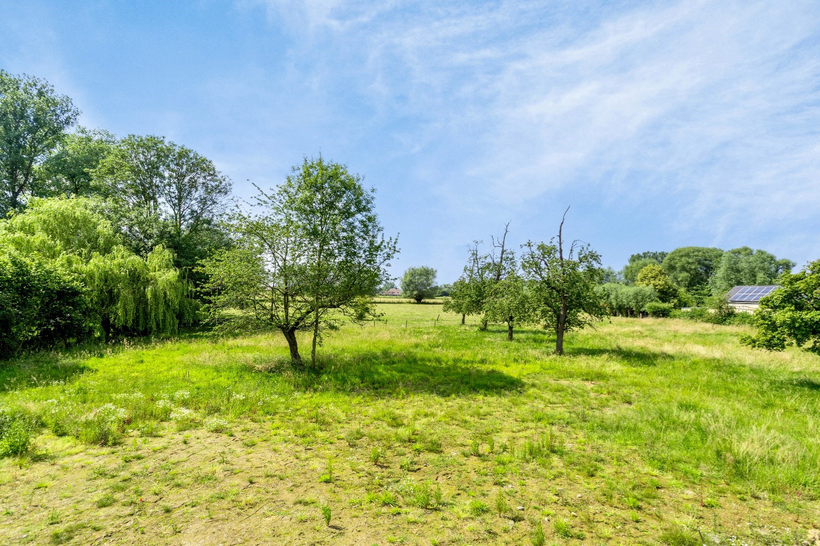 Zuidwest gerichte bouwgrond (6a35) te koop in Zandbergen 