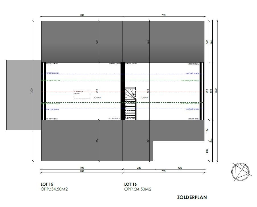 Half-open nieuwbouwwoning met 4 slaapkamers en tuin te Ichtegem 