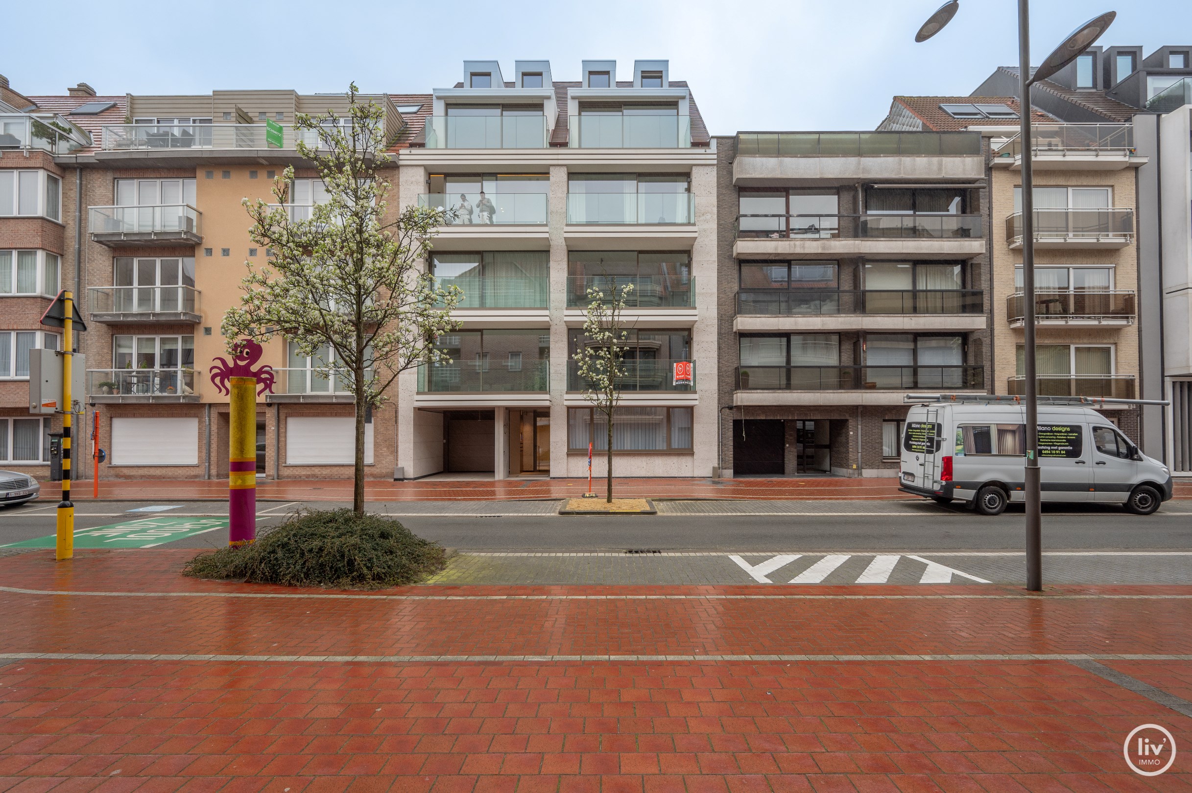 Uniek nieuwbouwappartement met 2 slaapkamers gelegen op een fantastische ligging in de Paul Parmentierlaan. 