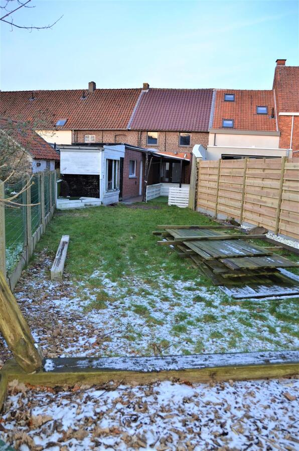 Stadswoning met 2 slaapkamers en grote tuin 