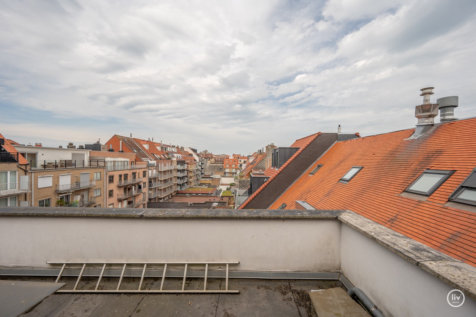 Penthouse avec 1 chambre avec terrasse avant et arri&#232;re dans une petite copropri&#233;t&#233; avec des charges faibles. 