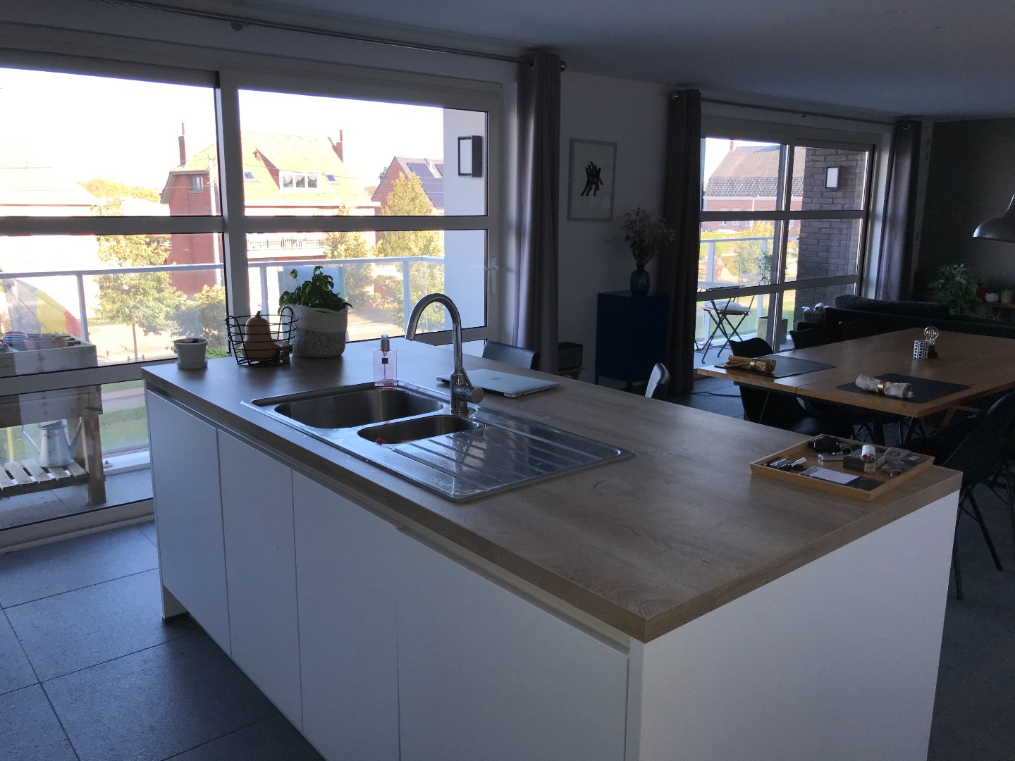 Prachtig appartement op de 2e verdieping met 2 terrassen en 2 slaapkamers 