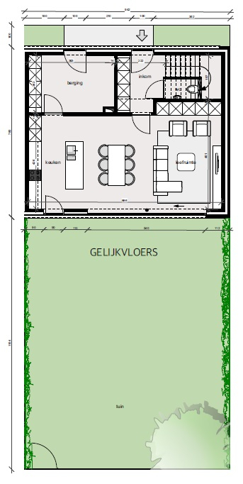 Nieuwbouwwoning 3B te koop in woonpark &#39;Hof van Printhagen&#39; 