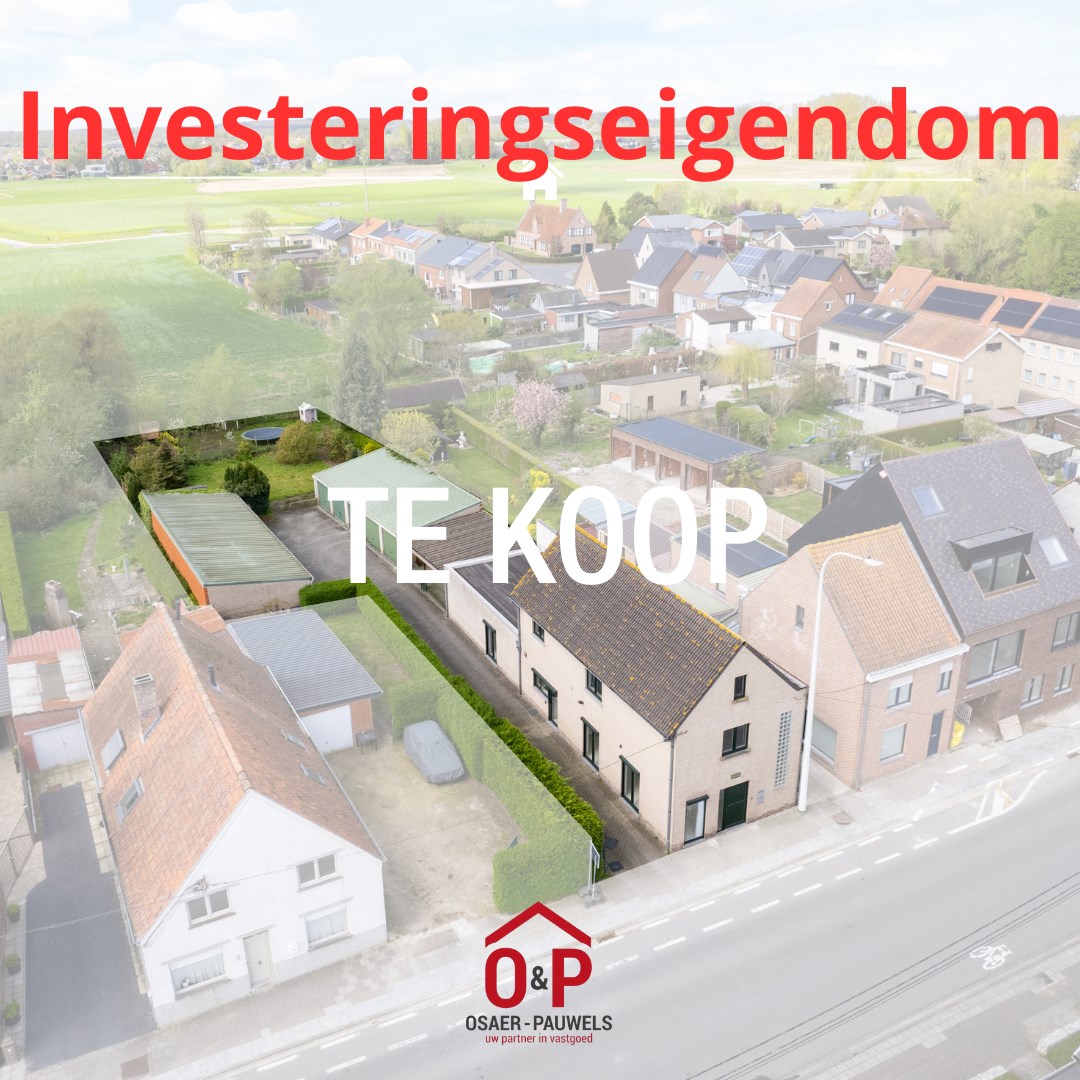 OPENDEUR 13/6 * Woning met 11 garages! Investeringseigendom, Torhout. 