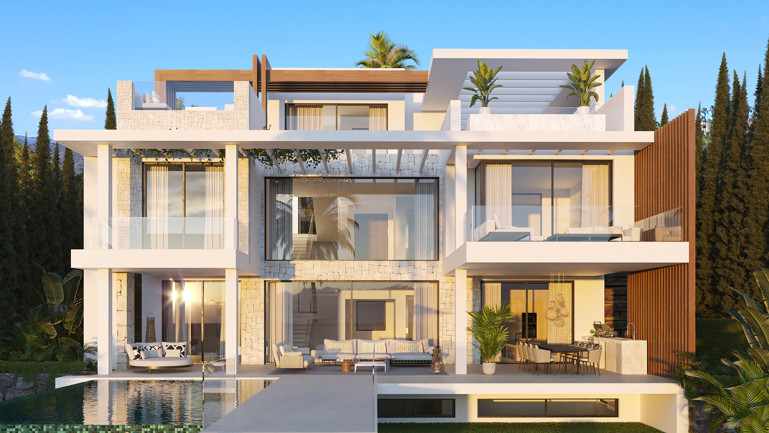 OCYAN Luxury Villas: 12 luxevilla’s met zeezicht bij La Resina Golf Club in Estepona 