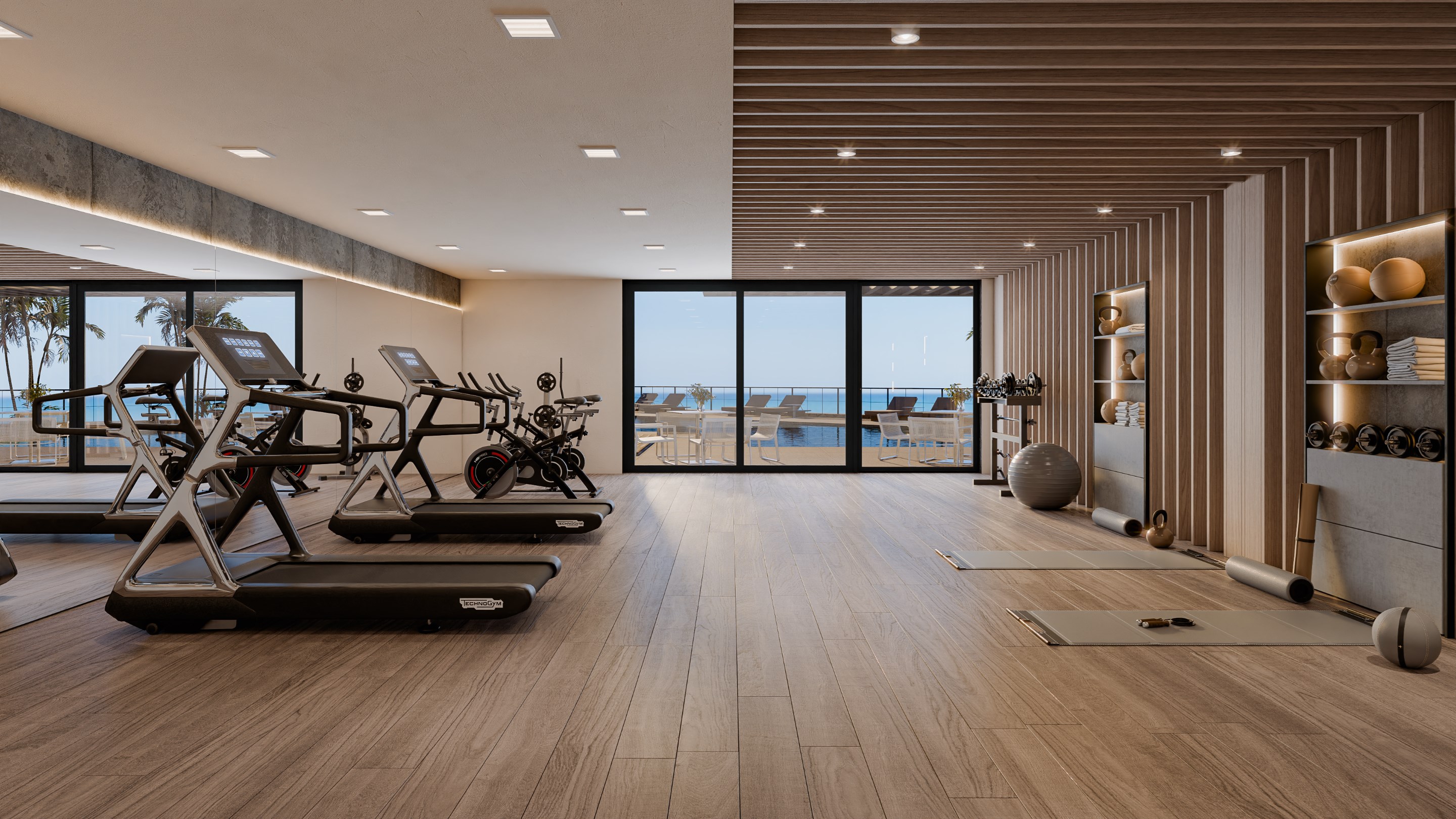 Balance, complexe moderne avec 75 appartements dans le magnifique Mijas. Profitez de vues sur la mer et la montagne et profitez des espaces communs, parfaits pour la d&#233;tente, le sport et le bien-&#234;tre. 