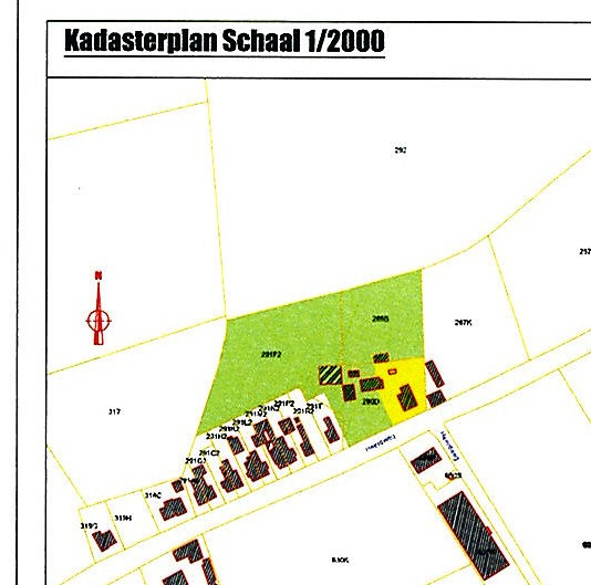 Mooi perceel LANDBOUWGRONDgrond met stallingen op ca. 1,05Ha te Vinkt 