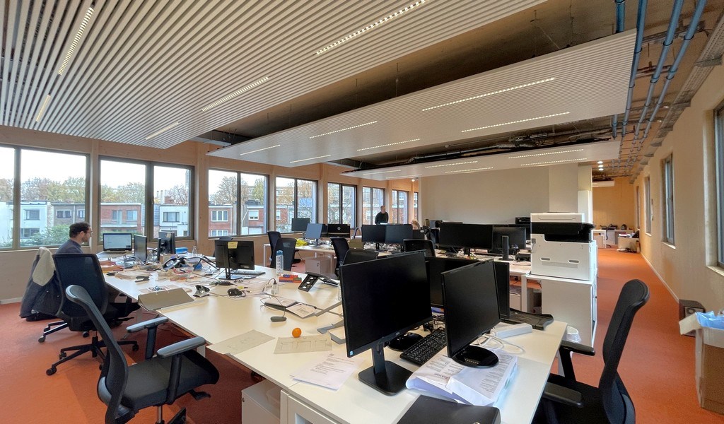 Volledig ingericht nieuwbouw kantoor te huur in Wilrijk